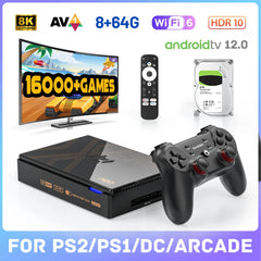 Retro Video Game Super Console X5pro With 16000+ Games 320g/4t